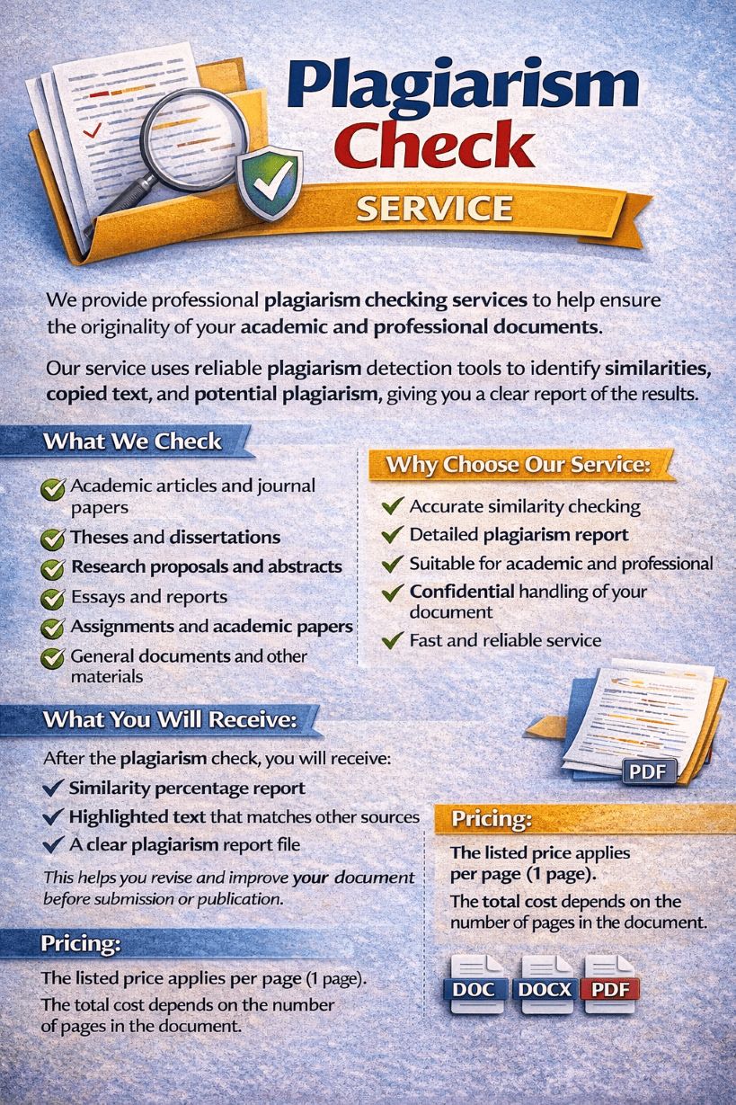 Plagiarism Check Service