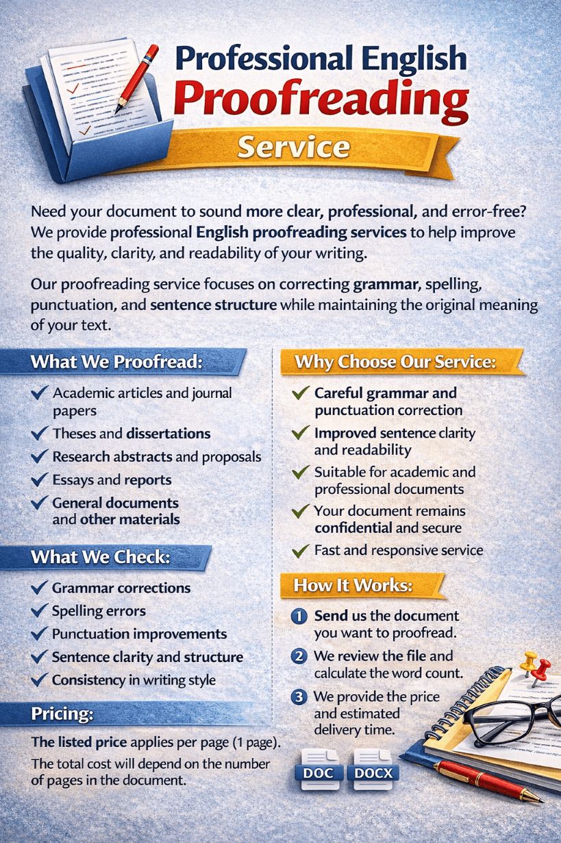 Professional English Proofreading Service